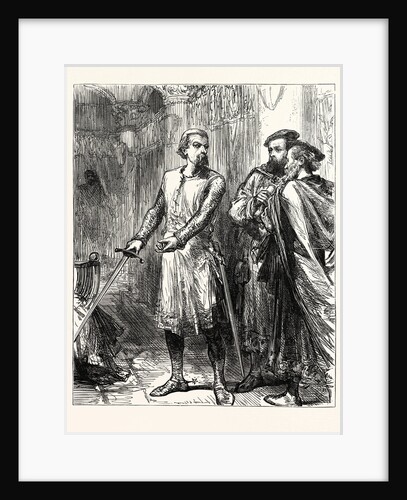 Earl Warrenne Showing His Title to His Estates by Anonymous