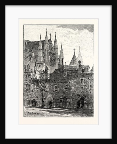 South Transept Westminster Abbey London by Anonymous