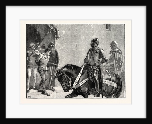 Piers Gaveston Before the Earl of Warwick by Anonymous