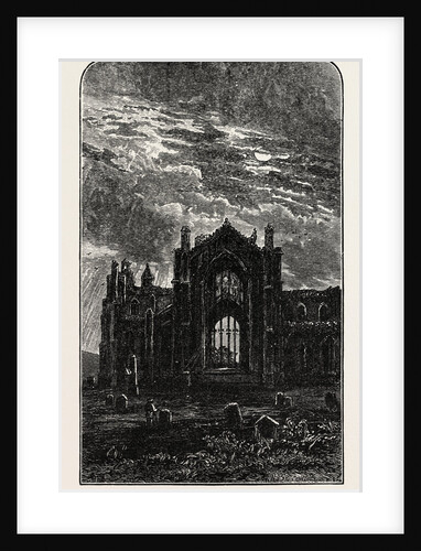 Melrose Abbey by Anonymous