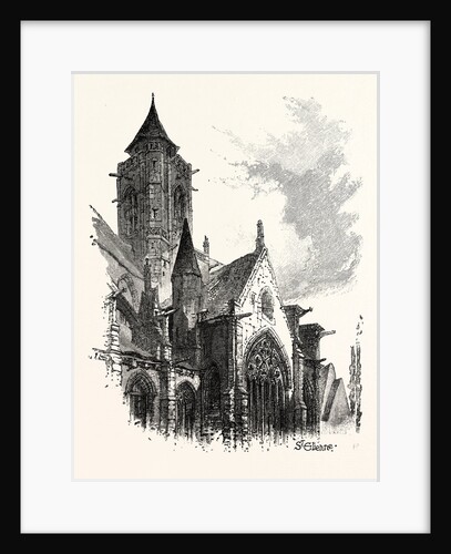 The Church of St. Etienne: Caen by Anonymous
