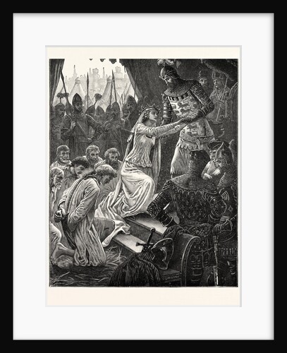 Queen Philippa Interceding for the Burgesses of Calais by Anonymous