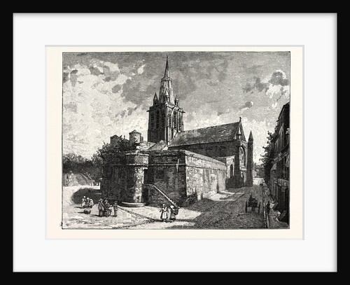 The Church of Notre Dame Calais by Anonymous