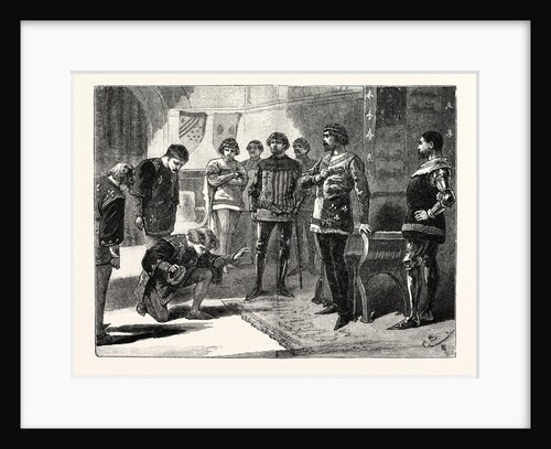 The Black Prince and the French King's Heralds by Anonymous