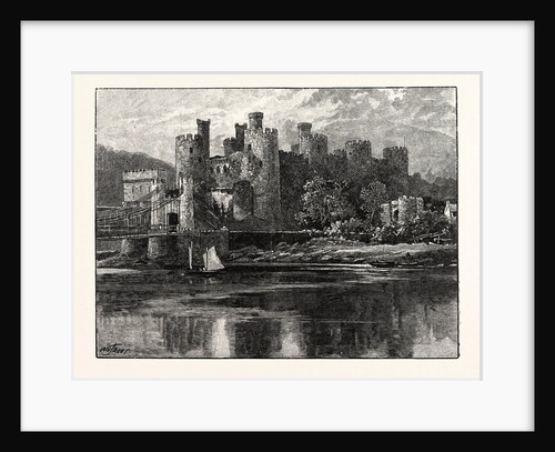 Conway Castle by Anonymous