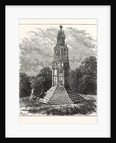 Queen Eleanor's Cross Northampton. by Anonymous