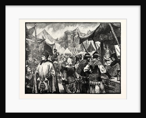 Fair at Westminster in the Fourteenth Century by Anonymous