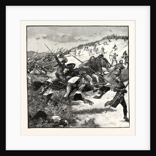 Charge of the Scots at Homildon Hill by Anonymous