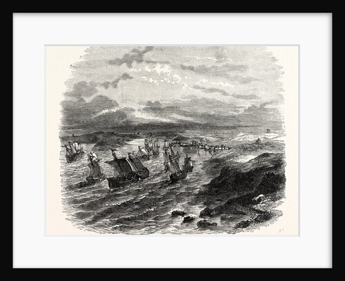 The French Fleet Arriving at Milford Haven by Anonymous