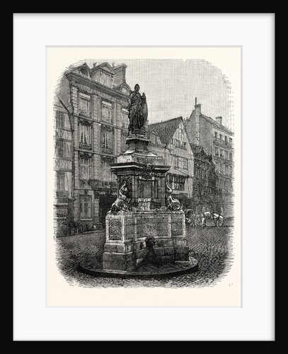 Place De La Pucelle Rouen. by Anonymous