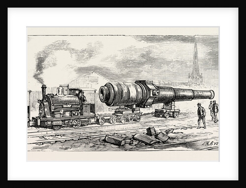 Moving a Hundred-and-Ten Ton Gun by Anonymous