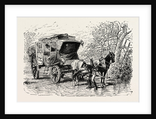 Travelling Coach Seventeenth Century. by Anonymous