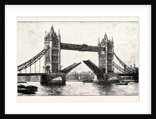 The Tower Bridge. by Anonymous