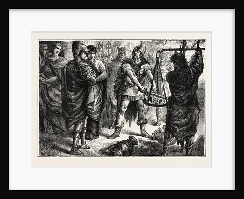 Vae Victis! the Barbarian's Sword Turns the Scale by Anonymous