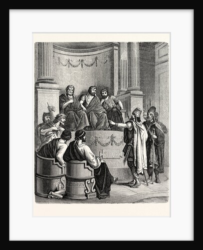 Eastern Kings Invoking the Judgment of the Roman State. by Anonymous