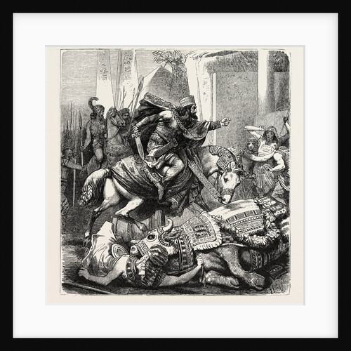 Cambyses Kills the Apis the Sacred Bull of the Egyptians. by Anonymous
