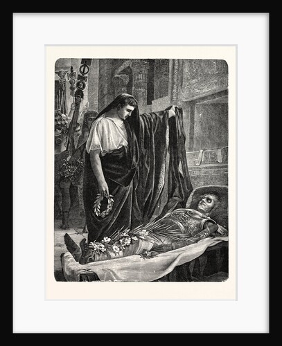 The Roman Emperor Before the Corpse of Alexander by Anonymous