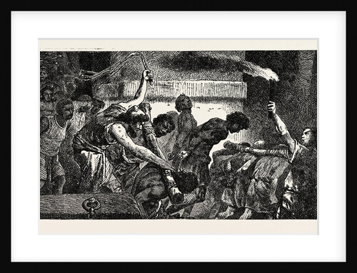 Captured Slaves Cast Into Prison by Anonymous
