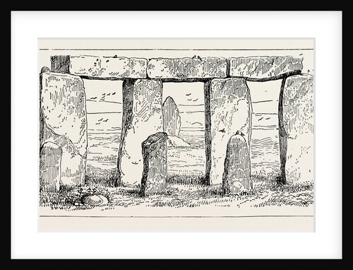 Remains of a Druidic Temple by Anonymous