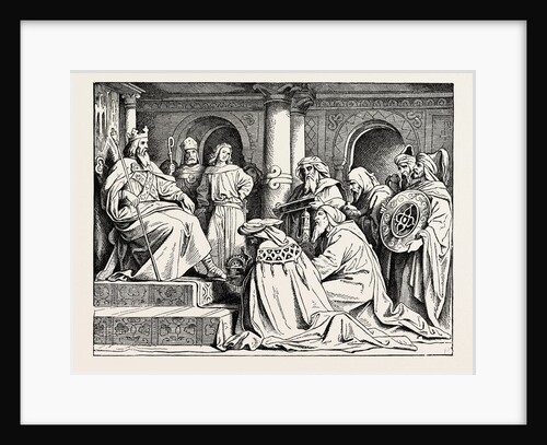 Charlemagne Receiving Ambassadors from Haroun Al Raschid by Anonymous