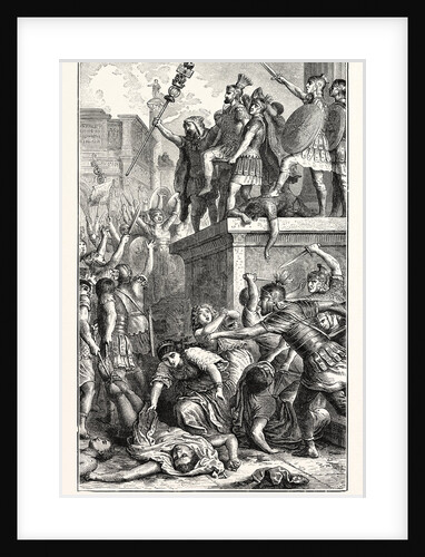 Election of a Roman Emperor by the Soldiery by Anonymous