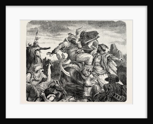 Battle of the Caliph Omar against the Sassanides by Anonymous