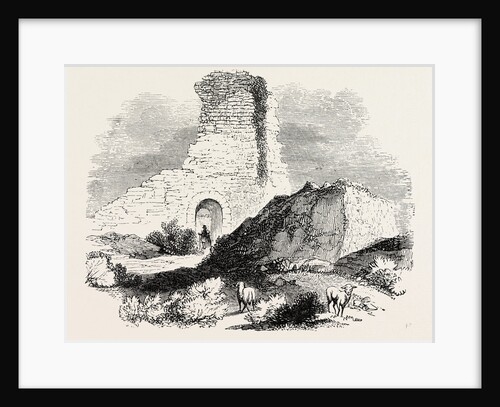 Ruins of a Saxon Fortress at Pevensey by Anonymous