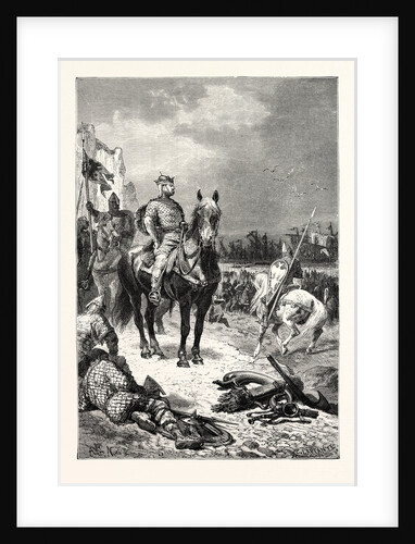 William of Normandy and His Followers Land in England by Anonymous