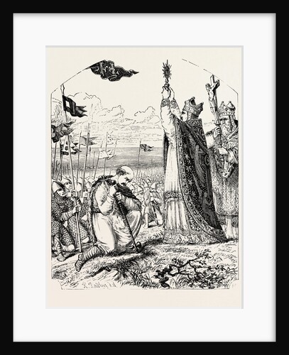 Blessing the Norman Troops Before the Battle by Anonymous