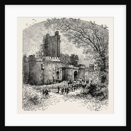 Feudal Castle in the Eleventh Century by Anonymous