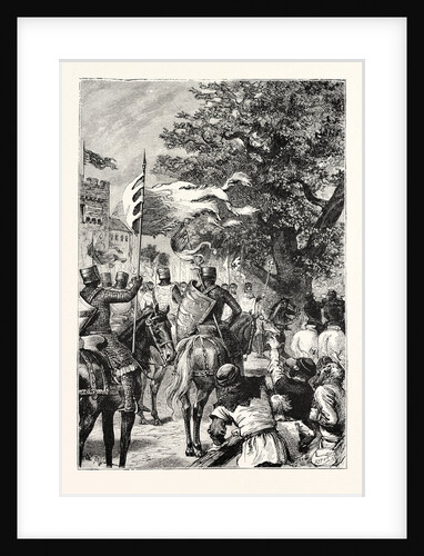 Procession of Knights Templars by Anonymous