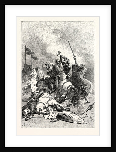 Combat of Norman Knights by Anonymous