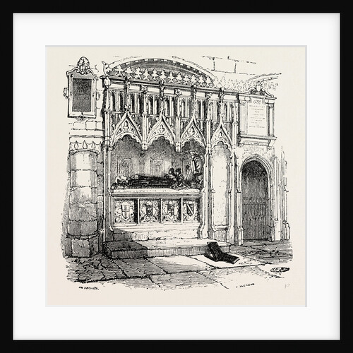 Rahere's Tomb St. Bartholomew's Smithfield by Anonymous