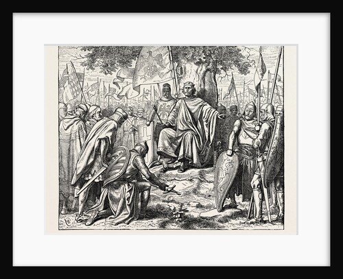 Henry I. Receiving the Homage of Vassal Chiefs. by Anonymous