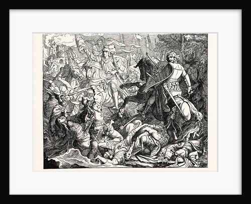 Victory of Otto the Great Over the Hungarians at the Lech by Anonymous