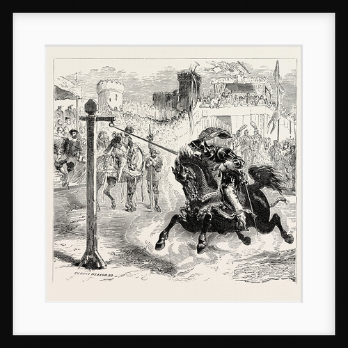 Chivalric Games Tilting at the Ring. by Anonymous