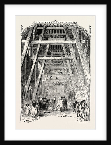 John's Palace at Eltham Interior by Anonymous