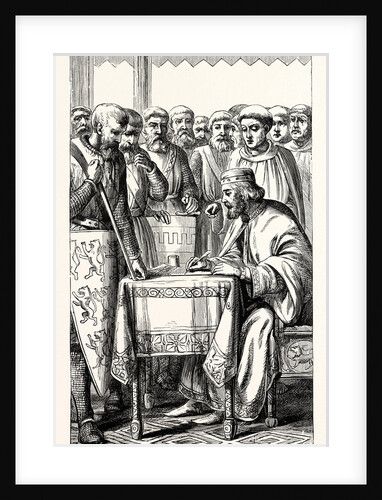 John Signing Magna Carta by Anonymous