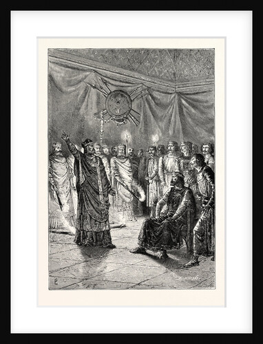 The Barons and Prelates Before King John at Westminster Hall by Anonymous