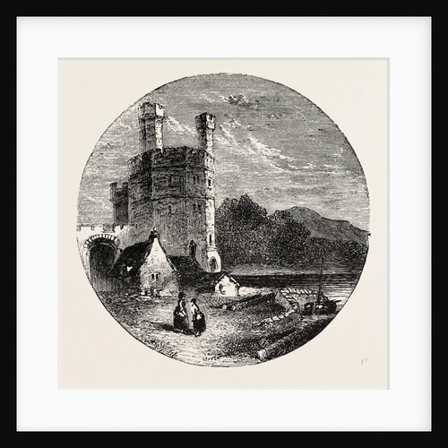 Eagle Tower Carnarvon Castle. by Anonymous