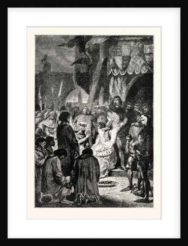 King Edward Orders the Burgesses for Execution. by Anonymous
