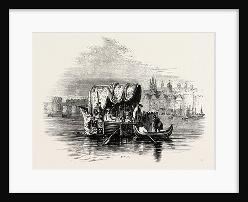 The Poet Gower Received by Richard II by Anonymous