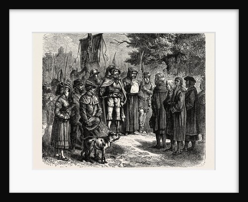 Reading an Ordinance of the Fehmgericht by Anonymous