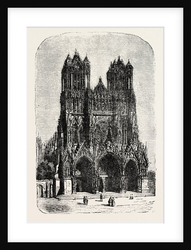 Rheims Cathedral. by Anonymous