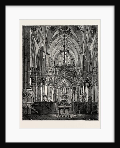 Salisbury Cathedral: The Choir. by Anonymous
