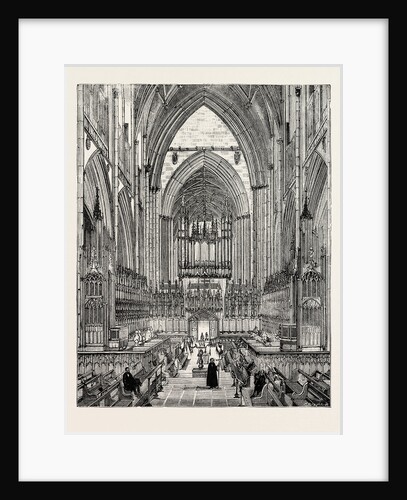 York Cathedral: The Choir by Anonymous