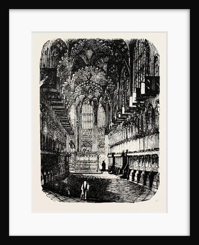 Chapel of Henry VII. In Westminster Abbey. by Anonymous