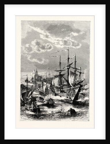Arrival of Henry VIII. In France. by Anonymous