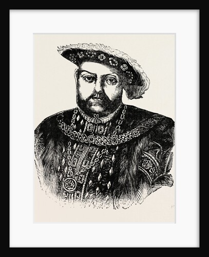 Portrait of Henry VIII. by Anonymous