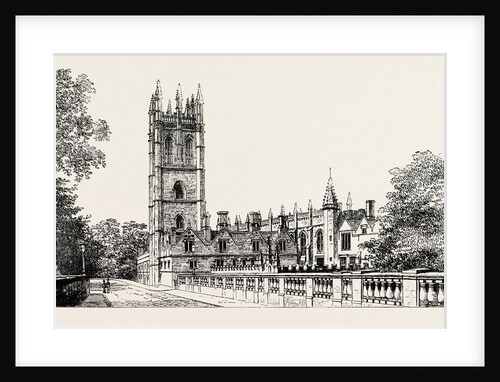 Magdalen College Oxford. by Anonymous